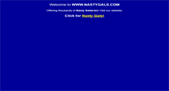 Desktop Screenshot of nastygals.com